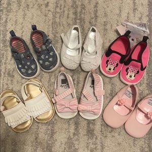 Great condition summer shoe lot.